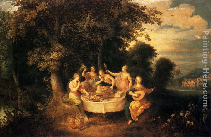 Frans the younger Francken The Five Senses